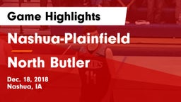 Nashua-Plainfield  vs North Butler  Game Highlights - Dec. 18, 2018