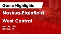 Nashua-Plainfield  vs West Central  Game Highlights - Feb. 16, 2021
