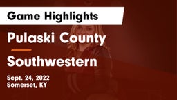 Pulaski County  vs Southwestern  Game Highlights - Sept. 24, 2022
