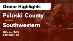 Pulaski County  vs Southwestern  Game Highlights - Oct. 26, 2022