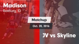 Matchup: Madison  vs. JV vs Skyline 2016