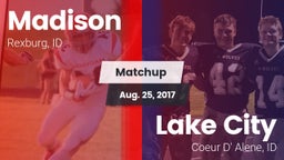 Matchup: Madison  vs. Lake City  2017