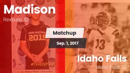 Matchup: Madison  vs. Idaho Falls  2017