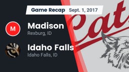 Recap: Madison  vs. Idaho Falls  2017