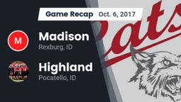 Recap: Madison  vs. Highland  2017