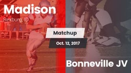 Matchup: Madison  vs. Bonneville JV 2017
