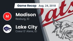 Recap: Madison  vs. Lake City  2018