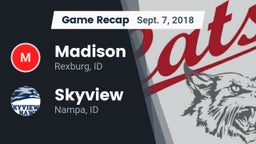 Recap: Madison  vs. Skyview  2018