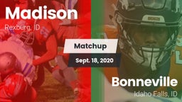 Matchup: Madison  vs. Bonneville  2020