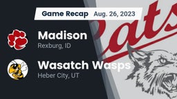 Recap: Madison  vs. Wasatch Wasps 2023