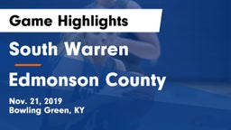 South Warren  vs Edmonson County  Game Highlights - Nov. 21, 2019