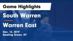 South Warren  vs Warren East  Game Highlights - Dec. 13, 2019