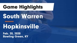 South Warren  vs Hopkinsville  Game Highlights - Feb. 20, 2020