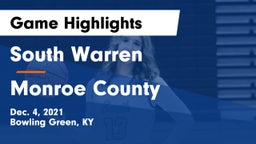 South Warren  vs Monroe County  Game Highlights - Dec. 4, 2021