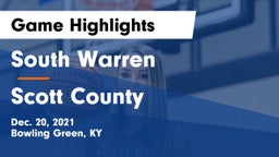 South Warren  vs Scott County  Game Highlights - Dec. 20, 2021