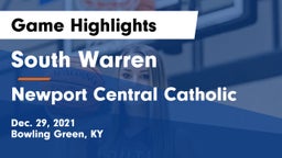 South Warren  vs Newport Central Catholic  Game Highlights - Dec. 29, 2021