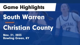 South Warren  vs Christian County  Game Highlights - Nov. 21, 2023
