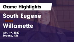 South Eugene  vs Willamette  Game Highlights - Oct. 19, 2022