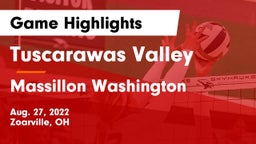 Tuscarawas Valley  vs Massillon Washington  Game Highlights - Aug. 27, 2022