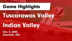 Tuscarawas Valley  vs Indian Valley  Game Highlights - Oct. 4, 2022