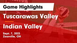 Tuscarawas Valley  vs Indian Valley  Game Highlights - Sept. 7, 2023