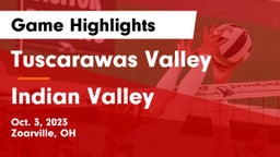 Tuscarawas Valley  vs Indian Valley  Game Highlights - Oct. 3, 2023