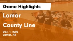 Lamar  vs County Line  Game Highlights - Dec. 1, 2020