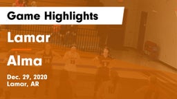 Lamar  vs Alma  Game Highlights - Dec. 29, 2020