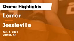 Lamar  vs Jessieville  Game Highlights - Jan. 5, 2021