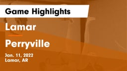 Lamar  vs Perryville Game Highlights - Jan. 11, 2022