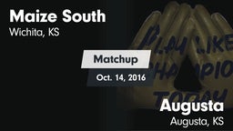 Matchup: Maize South High Sch vs. Augusta  2016