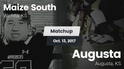 Matchup: Maize South High Sch vs. Augusta  2017