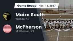 Recap: Maize South  vs. McPherson  2017