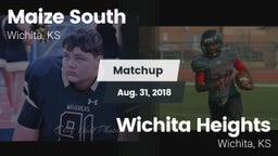 Matchup: Maize South High Sch vs. Wichita Heights  2018