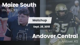 Matchup: Maize South High Sch vs. Andover Central  2018