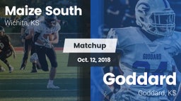 Matchup: Maize South High Sch vs. Goddard  2018