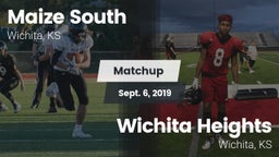 Matchup: Maize South High Sch vs. Wichita Heights  2019