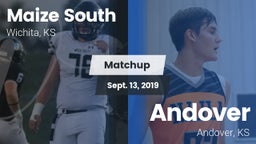 Matchup: Maize South High Sch vs. Andover  2019