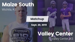 Matchup: Maize South High Sch vs. Valley Center  2019