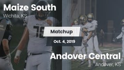 Matchup: Maize South High Sch vs. Andover Central  2019