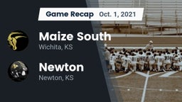 Recap: Maize South  vs. Newton  2021