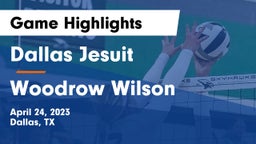 Dallas Jesuit  vs Woodrow Wilson Game Highlights - April 24, 2023