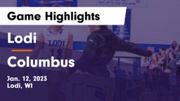 Lodi  vs Columbus  Game Highlights - Jan. 12, 2023