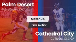 Matchup: Palm Desert High vs. Cathedral City  2017