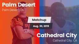 Matchup: Palm Desert High vs. Cathedral City  2019