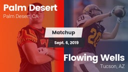 Matchup: Palm Desert High vs. Flowing Wells  2019