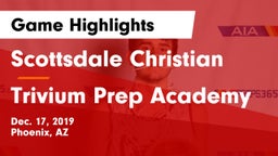 Scottsdale Christian vs Trivium Prep Academy Game Highlights - Dec. 17, 2019