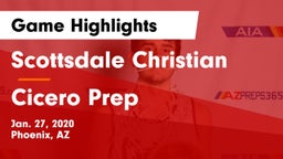 Scottsdale Christian vs Cicero Prep Game Highlights - Jan. 27, 2020