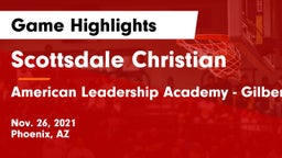 Scottsdale Christian vs American Leadership Academy - Gilbert  Game Highlights - Nov. 26, 2021
