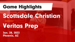 Scottsdale Christian vs Veritas Prep  Game Highlights - Jan. 28, 2022